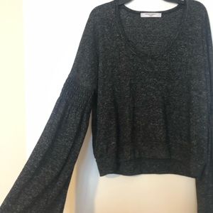 Project Social T cropped bell sleeve sweater